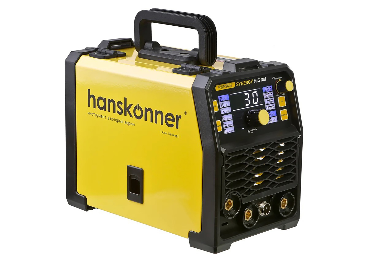 Сварочный полуавтомат Hanskonner HWM240T MIG MMA Lift TIG 140 А