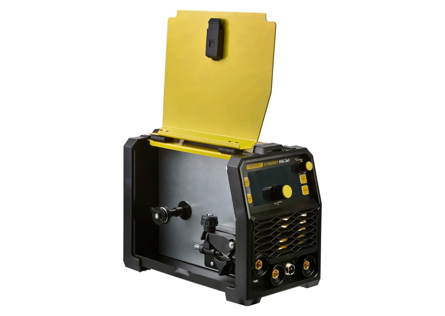Сварочный полуавтомат инвертор Hanskonner HWM240T 140 А 220 В MIG/MMA/Lift TIG с синергией Сварочный полуавтомат инвертор Hanskonner HWM240T 140 А 220 В MIG/MMA/Lift TIG с синергией — изображение 4