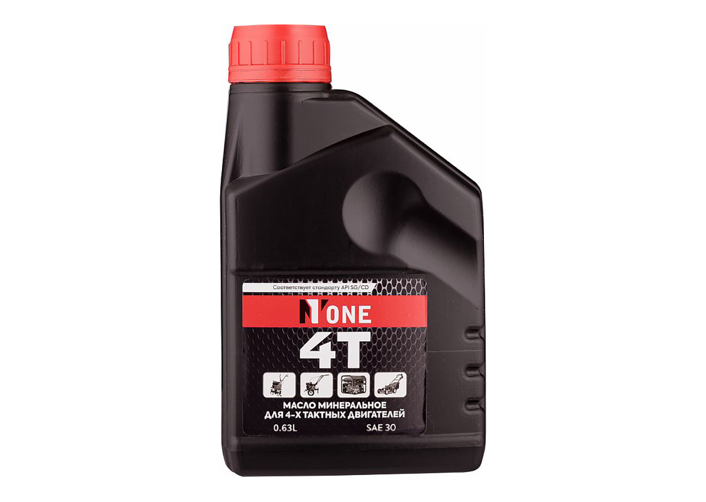 Масло минеральное NUMBER ONE SAE 30 API SG/CD 0,63 л для 4-тактных двигателей