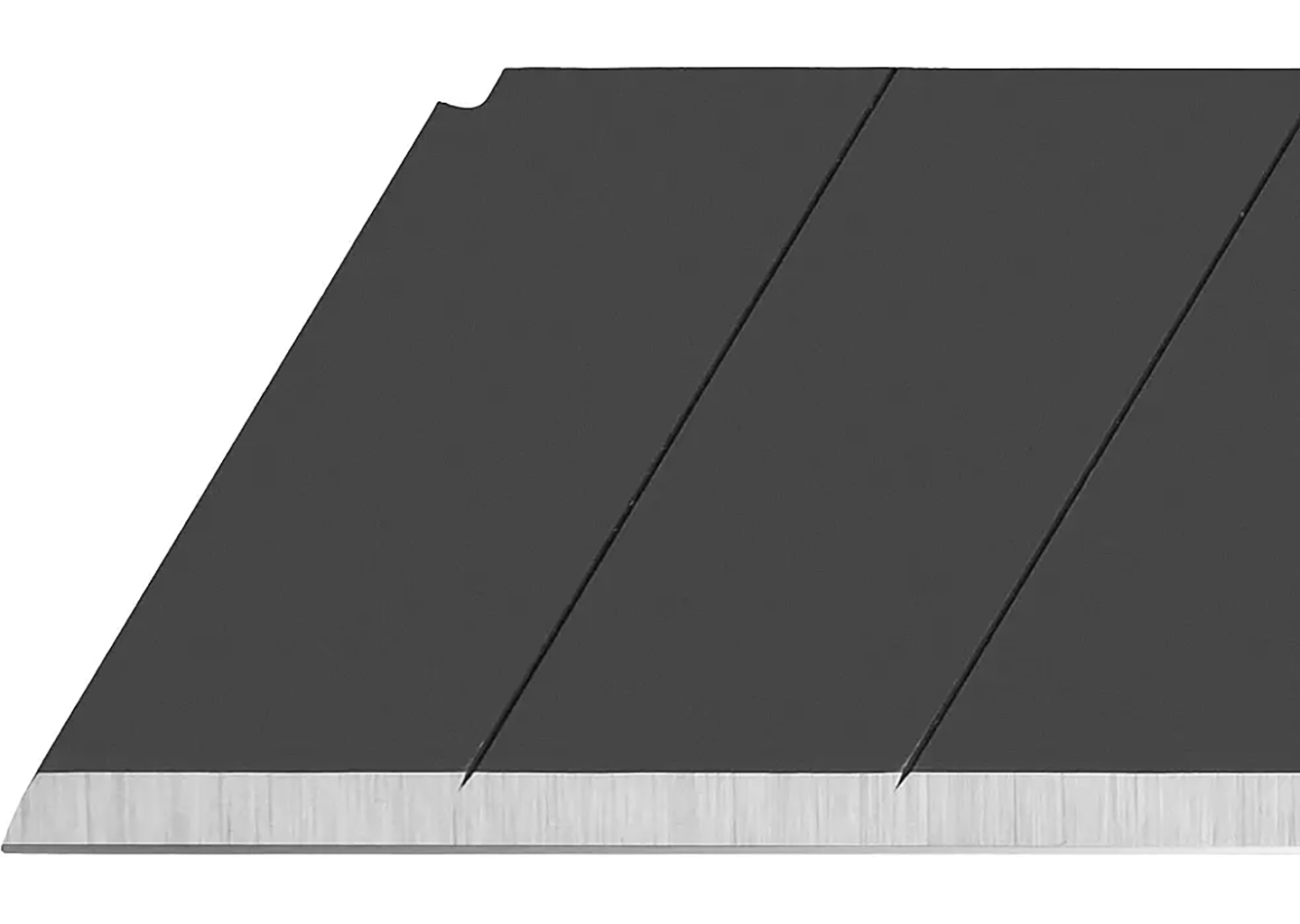 Сегментированные сменные лезвия OLFA LBB-10B EXCEL BLACK 18 мм, 10 шт., особо острые, в пластиковом кейсе и блистере Сегментированные сменные лезвия OLFA LBB-10B EXCEL BLACK 18 мм, 10 шт., особо острые, в пластиковом кейсе и блистере — изображение 5