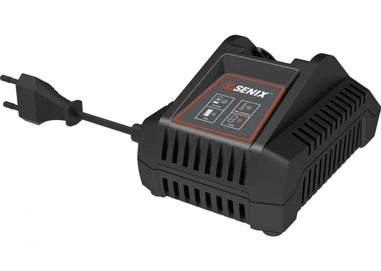 Зарядное устройство для аккумуляторов SENIX CHX2 X2 20V 2A с настенным креплением Зарядное устройство для аккумуляторов SENIX CHX2 X2 20V 2A с настенным креплением — изображение 5