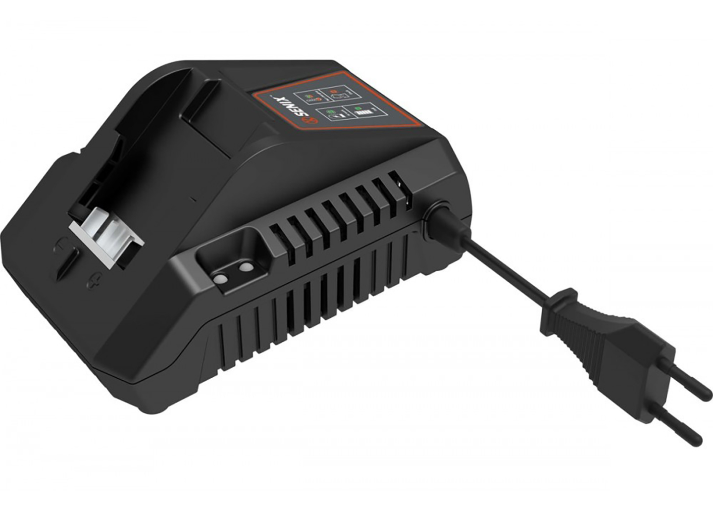 Зарядное устройство для аккумуляторов SENIX CHX2 X2 20V 2A с настенным креплением Зарядное устройство для аккумуляторов SENIX CHX2 X2 20V 2A с настенным креплением — изображение 4