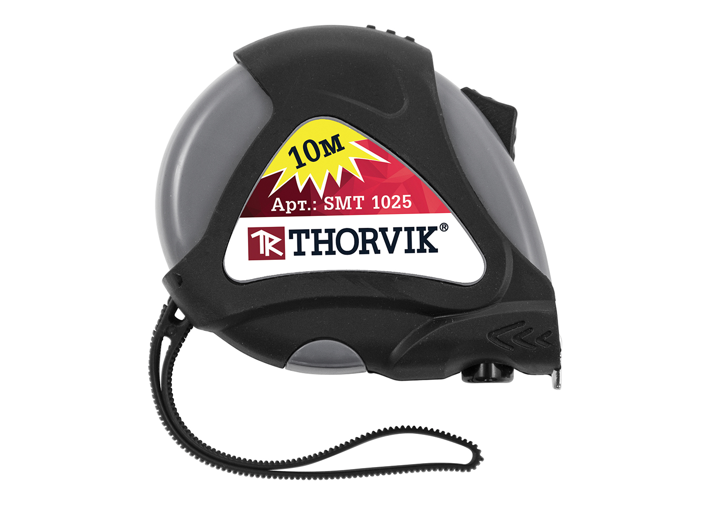 Рулетка измерительная THORVIK SMT1025 10 м × 25 мм в обрезиненном корпусе Рулетка измерительная THORVIK SMT1025 10 м × 25 мм в обрезиненном корпусе — изображение 3