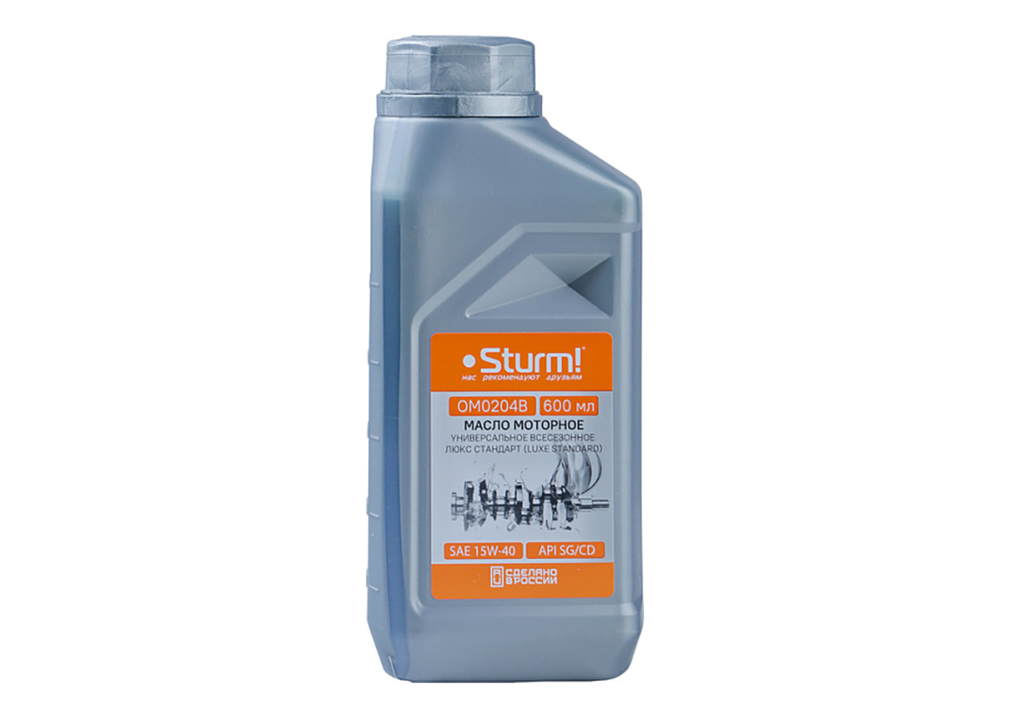 Масло Sturm! OM0204B 4Т минеральное SAE 15W-40 0,6 л