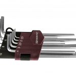 Набор шестигранных ключей THORVIK HKS9S H1,5–H10