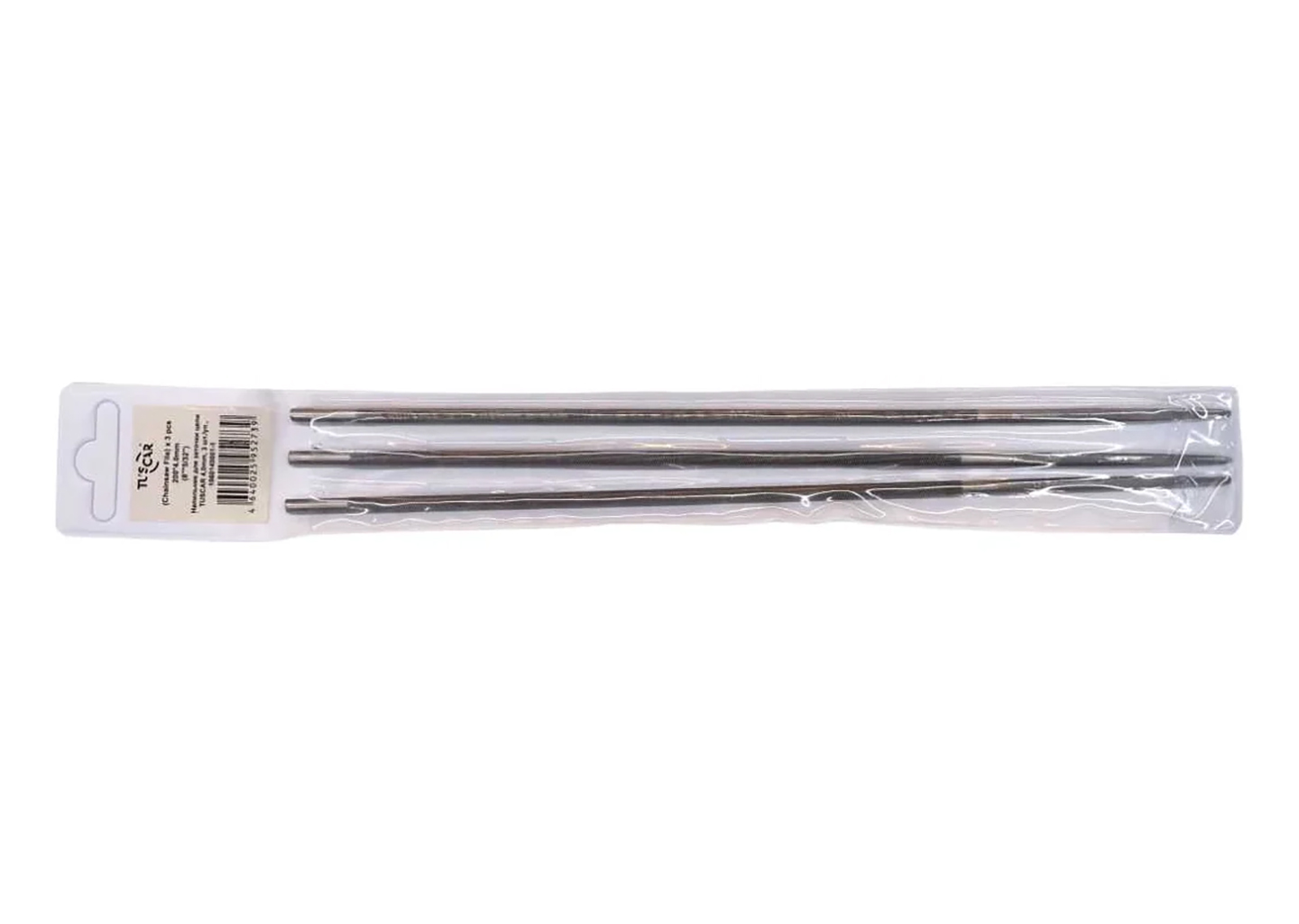 Круглые напильники для заточки цепей TUSCAR Premium 1060140001-1, 4 мм, 3 шт.