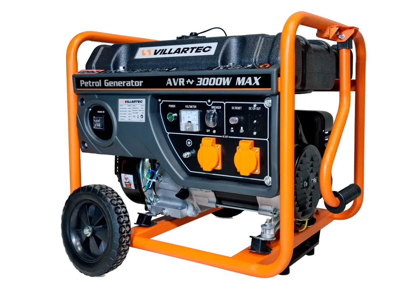 Электростанция бензиновая VILLARTEC GG 3400W 3 кВт