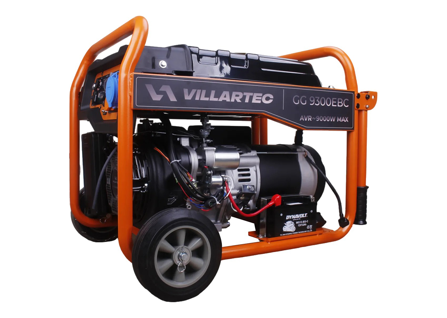Электростанция бензиновая VILLARTEC GG9300ЕВС 9 кВт с электростартером