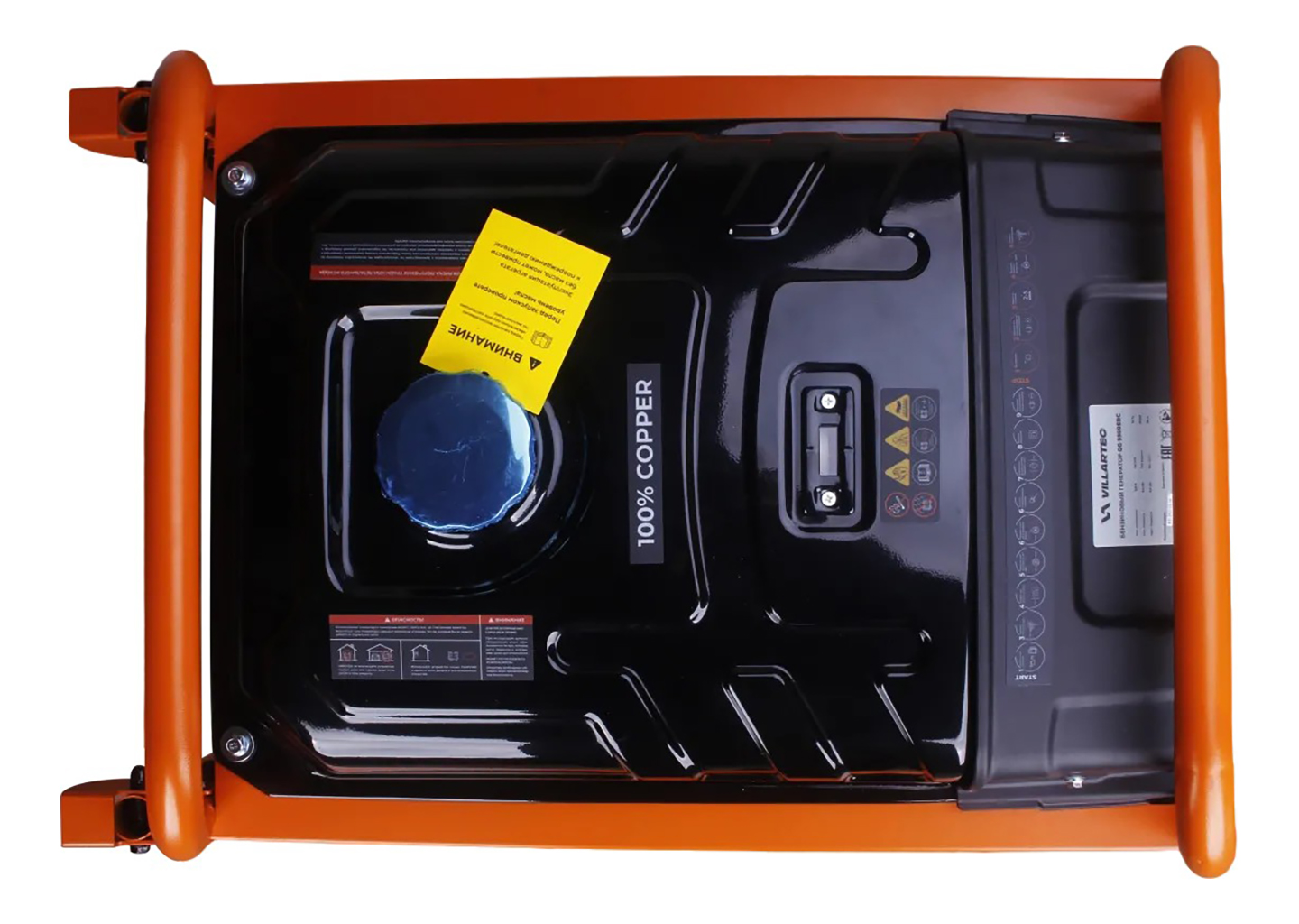 Электростанция бензиновая генератор VILLARTEC GG9300ЕВС 9 кВт 220 В с электростартером Электростанция бензиновая генератор VILLARTEC GG9300ЕВС 9 кВт 220 В с электростартером — изображение 3