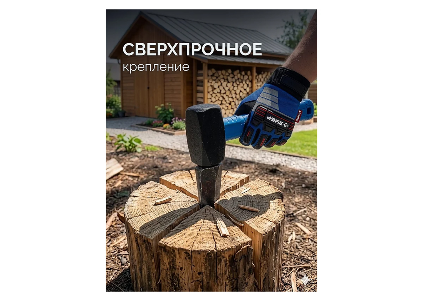 Кувалда (ударный молот) ЗУБР Профессионал Терминатор 20113-1, 1 кг, цельностальная Кувалда (ударный молот) ЗУБР Профессионал Терминатор 20113-1, 1 кг, цельностальная — изображение 12