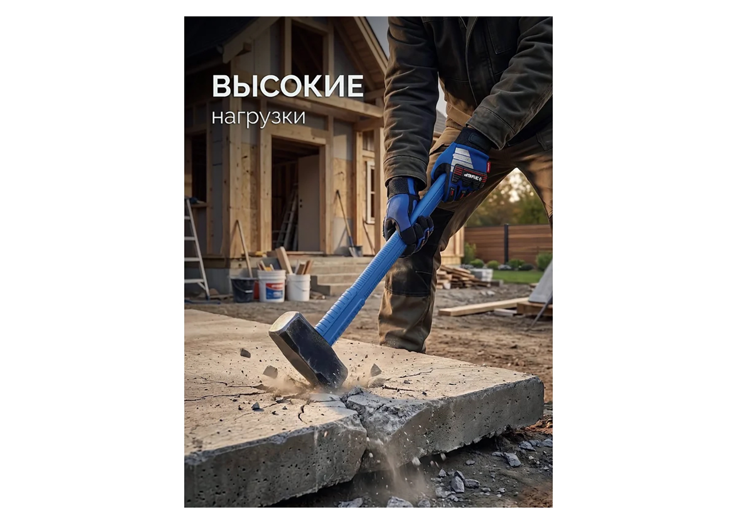 Кувалда (ударный молот) ЗУБР Профессионал Терминатор 20113-1, 1 кг, цельностальная Кувалда (ударный молот) ЗУБР Профессионал Терминатор 20113-1, 1 кг, цельностальная — изображение 8