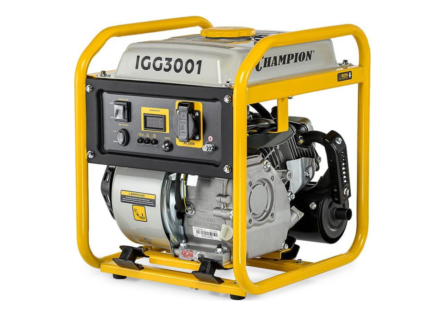Инверторный генератор CHAMPION IGG3001, 3 кВт, 230 В