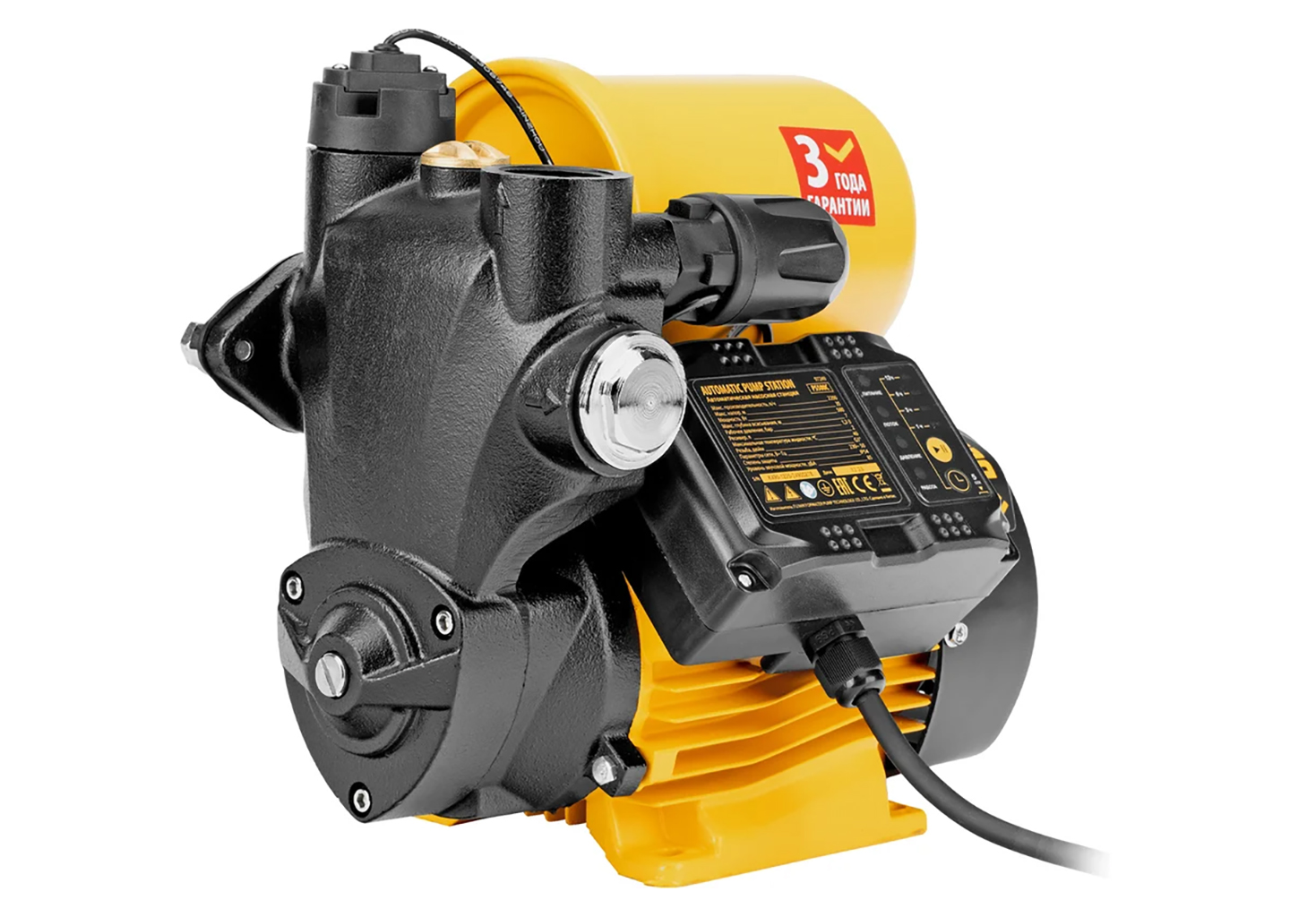 Насосная станция Denzel PS500C 97249, 500 Вт, 2200 л/ч, напор 35 м, ресивер 2 л, блок управления Насосная станция Denzel PS500C 97249, 500 Вт, 2200 л/ч, напор 35 м, ресивер 2 л, блок управления — изображение 23