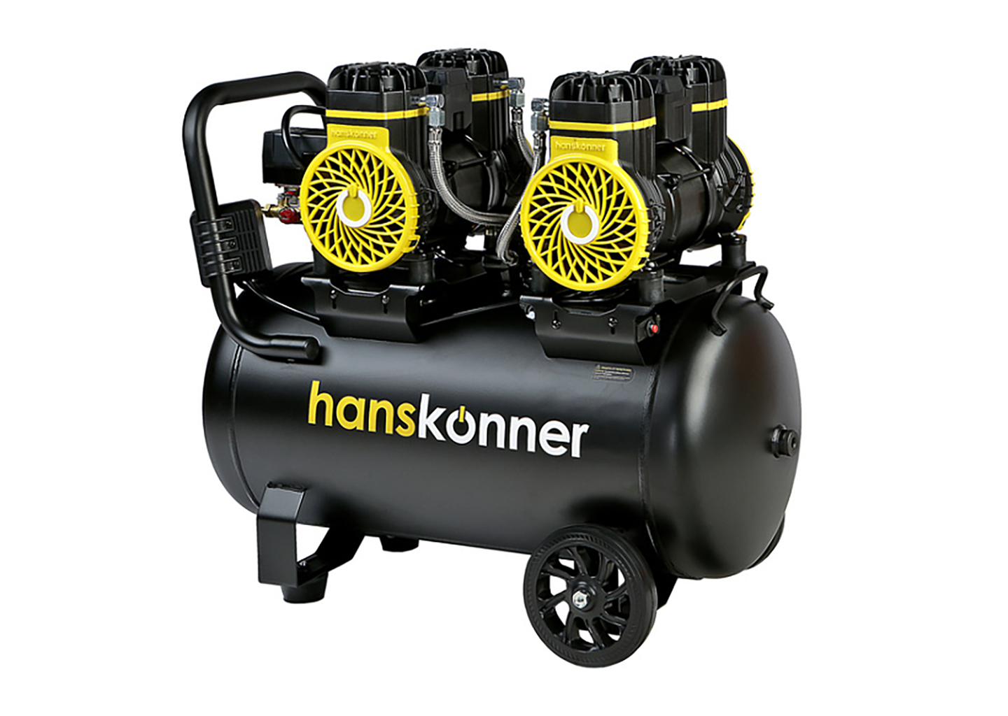 Компрессор воздушный безмасляный Hanskonner HAC502 2,9 кВт 50 л