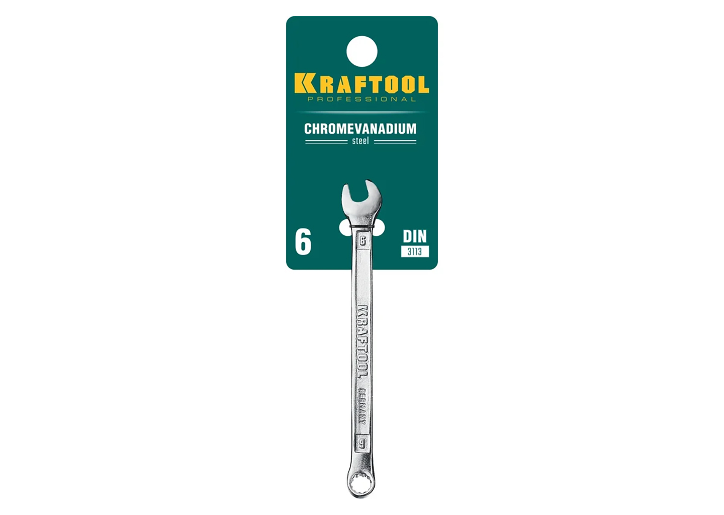 Комбинированный гаечный ключ KRAFTOOL 27079-06 6 мм