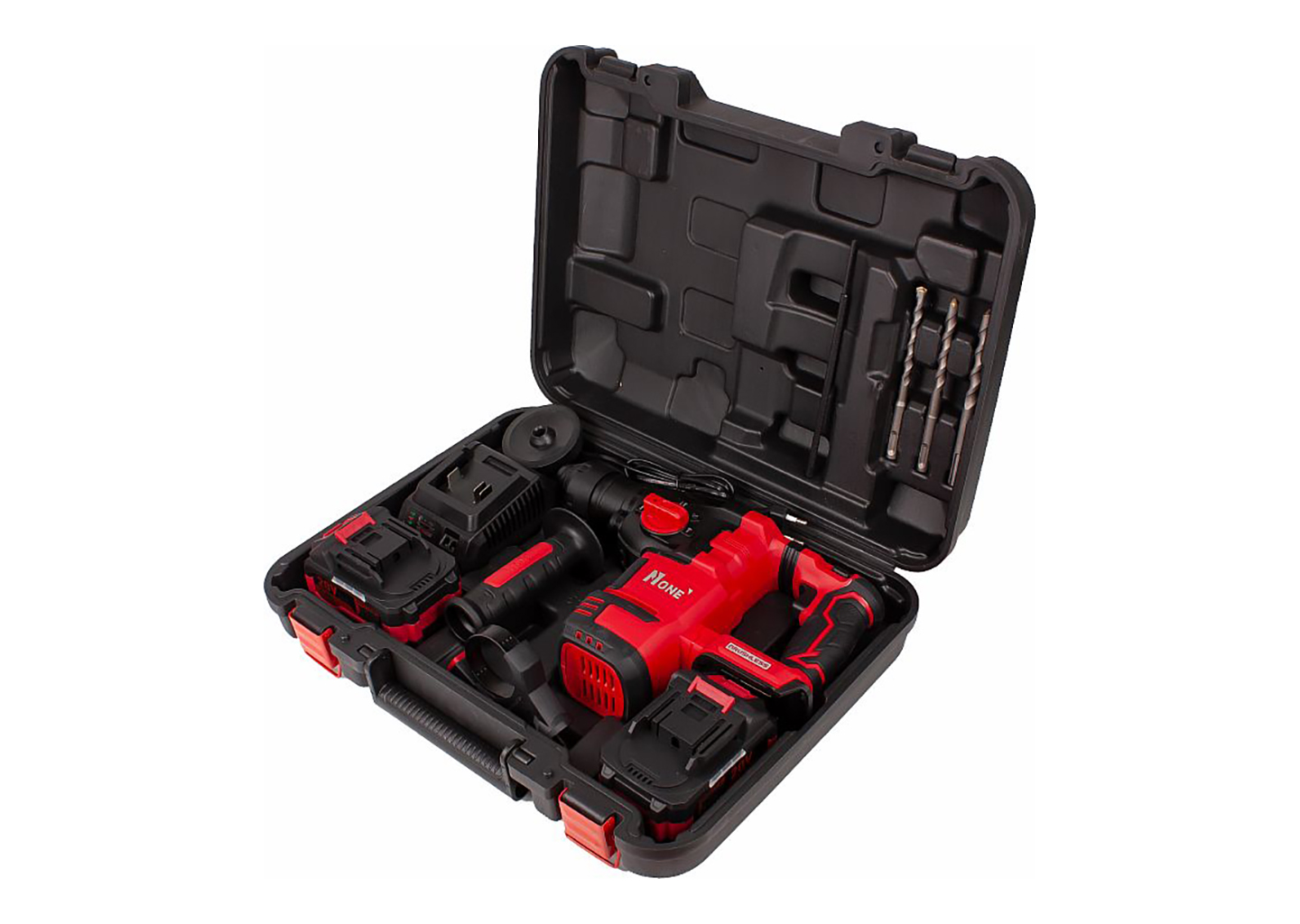Перфоратор аккумуляторный бесщеточный Number One INDUSTRIAL EH26/4,0-PRO-BL 20 В, 4,1 Дж, SDS-Plus, 2×4,0 А·ч, 3+1 режима Перфоратор аккумуляторный бесщеточный Number One INDUSTRIAL EH26/4,0-PRO-BL 20 В, 4,1 Дж, SDS-Plus, 2×4,0 А·ч, 3+1 режима — изображение 3