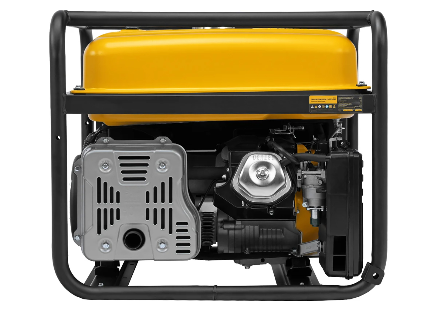 Генератор бензиновый Denzel PS-95EA-PRO, 9,5 кВт, 230 В, 40 л, электростарт, разъём ATS Генератор бензиновый Denzel PS-95EA-PRO, 9,5 кВт, 230 В, 40 л, электростарт, разъём ATS — изображение 11