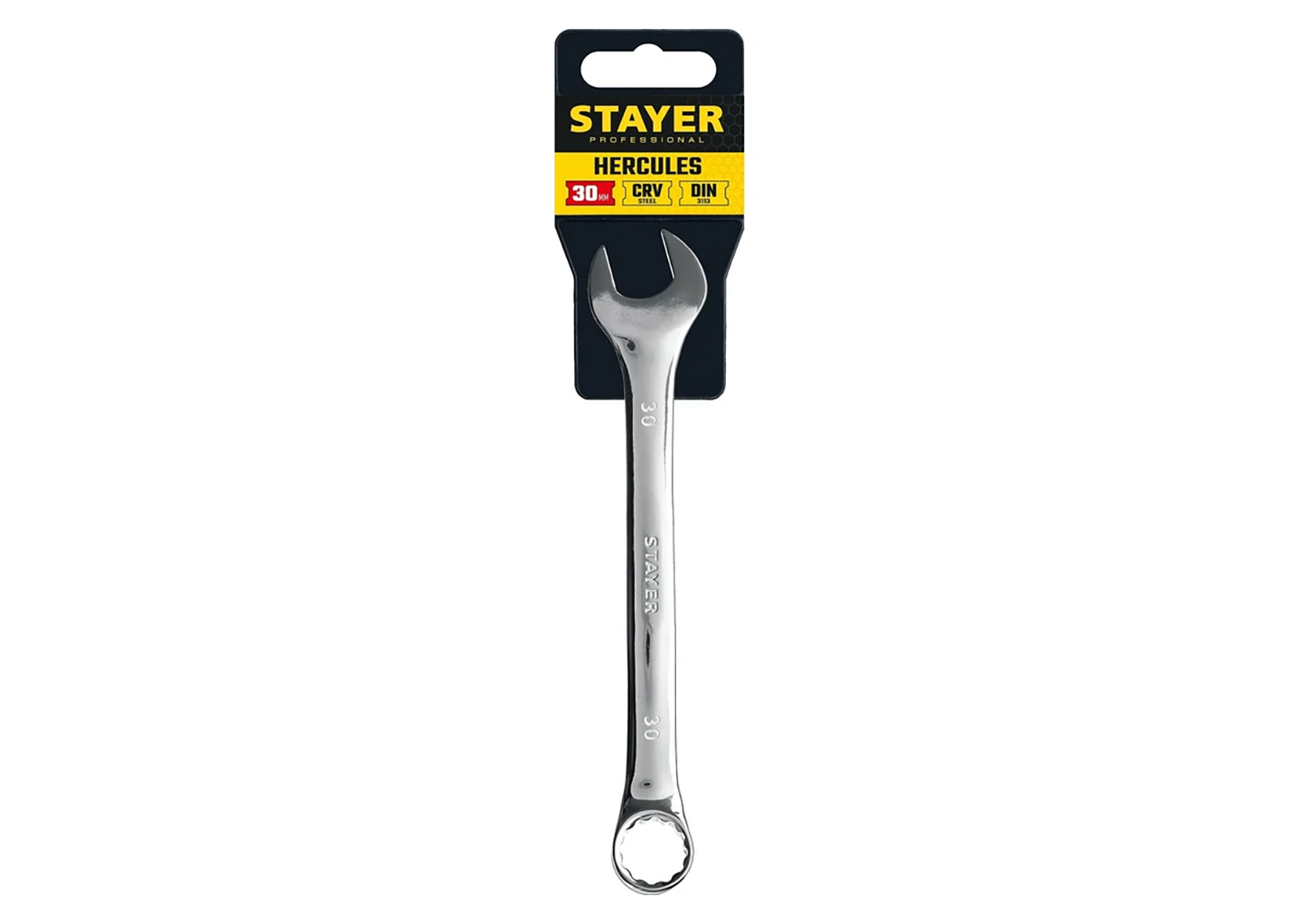 Ключ гаечный комбинированный STAYER HERCULES Professional 27081-30_z01, 30 мм