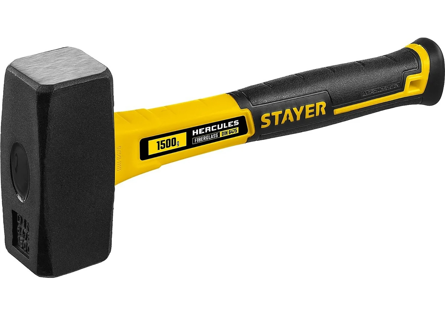 Кувалда STAYER Hercules Professional 20052-15_z01, 1,5 кг, с фиберглассовой рукояткой