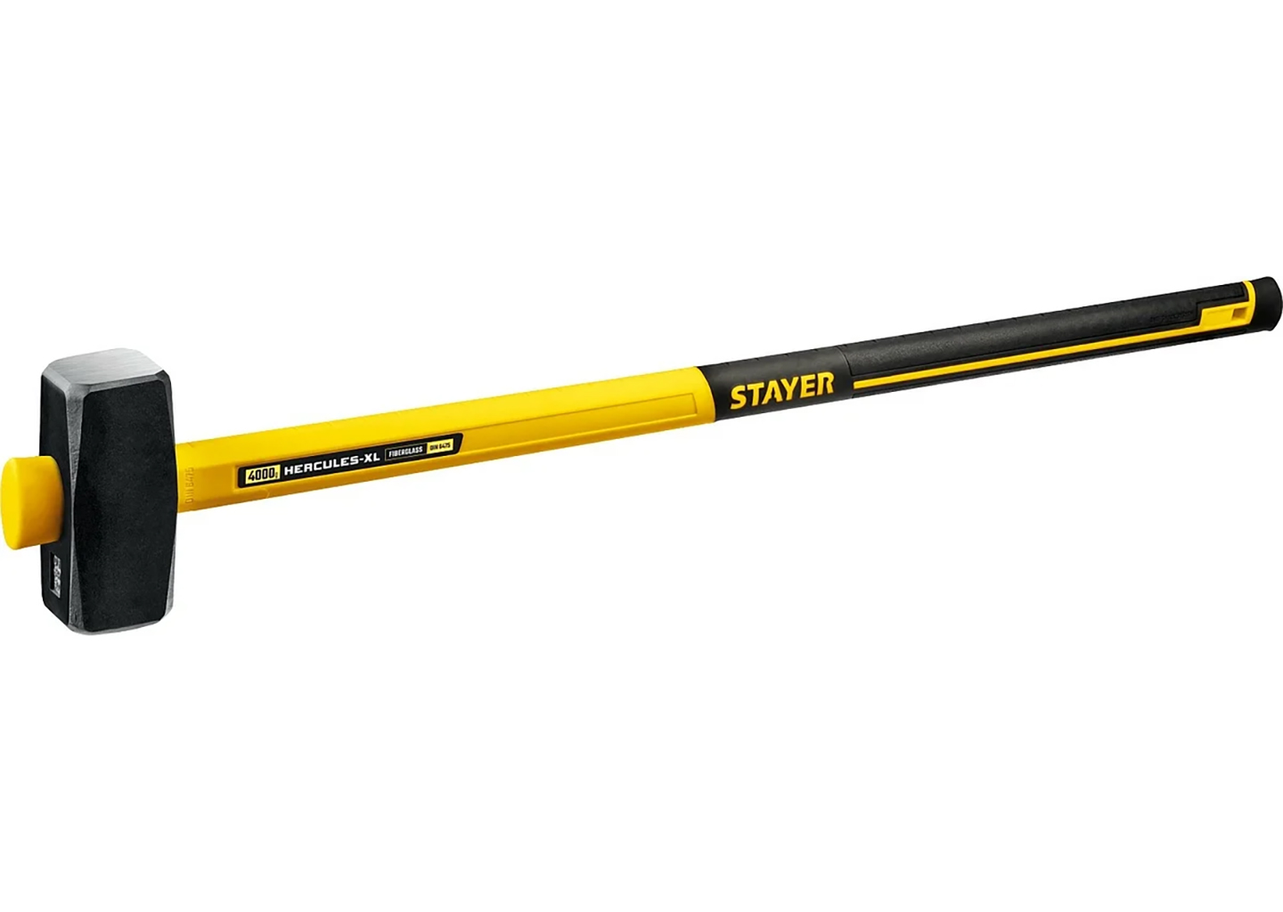 Кувалда тупоносая STAYER Hercules 20110-4_z03, 4 кг, с удлинённой фиберглассовой рукояткой 900 мм Кувалда тупоносая STAYER Hercules 20110-4_z03, 4 кг, с удлинённой фиберглассовой рукояткой 900 мм — изображение 4